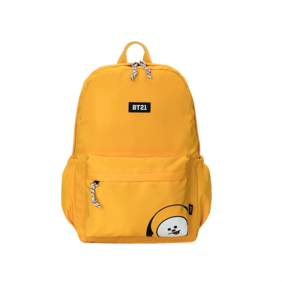 Anime Bt21 Kpop Backpack Cartoon Tata Rj Cooky Mang High Capacity Lovely Fans Schoolbag Campus Backpacks 1 - BT21 Plush