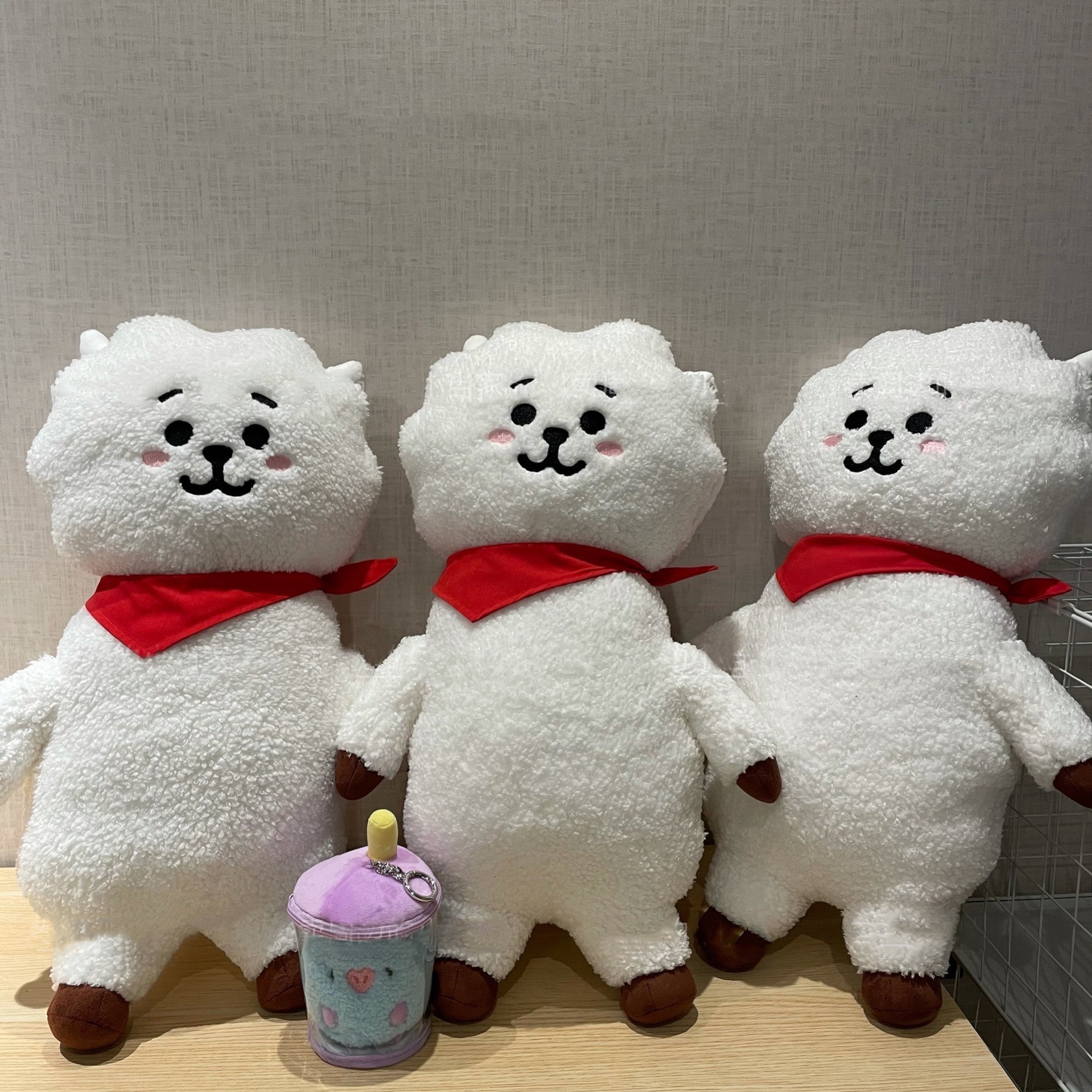 Kawaii Kpop Bangtan Star Boys Plush Toy Rj Jin Family Stuffed Doll Sheep Sofa Cushion Exquisite 4 - BT21 Plush