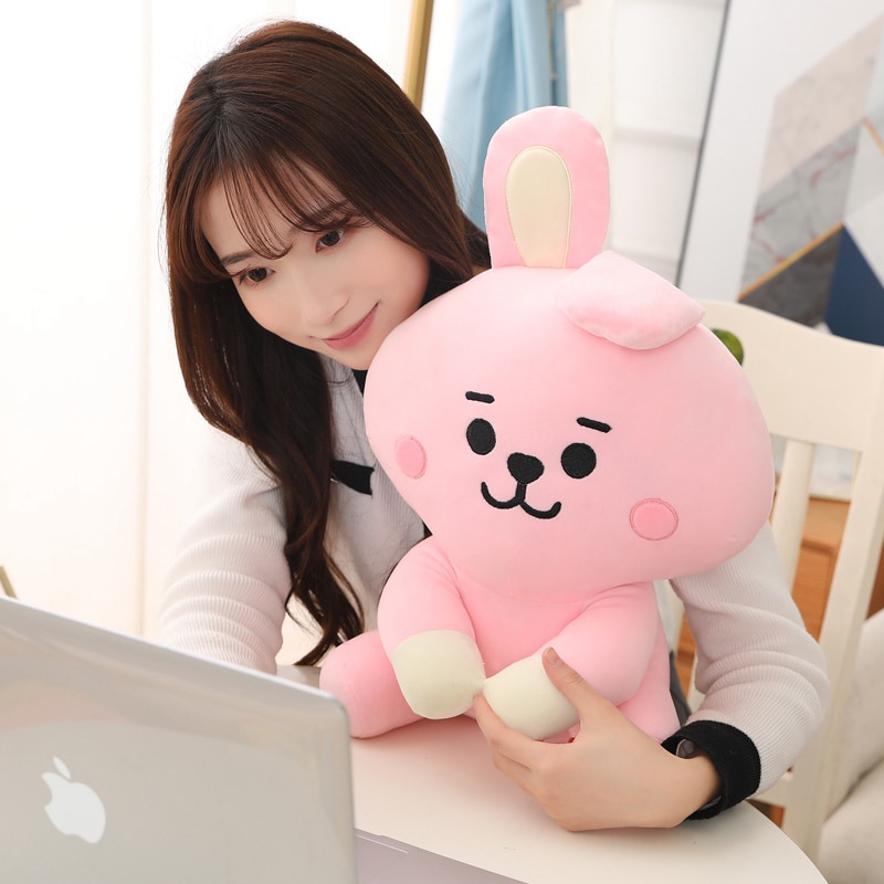 Kpop Star Kawaii Bangtan Boys Plush Toy Anime Stuffed Doll Lovely Rabbit Sheep Koala Sofa Cushion 5 - BT21 Plush